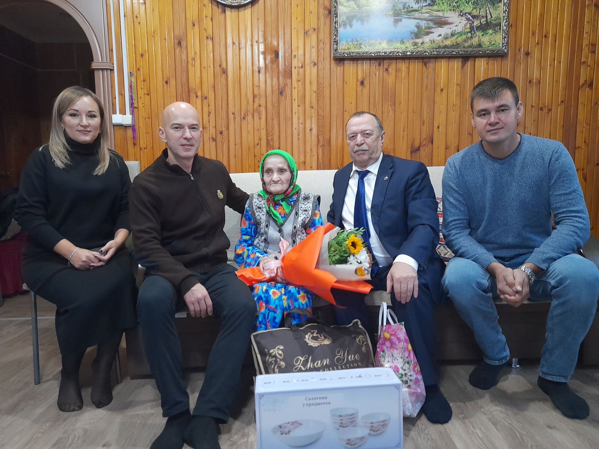 Сугыш ветераны туган көнен билгеләп узды