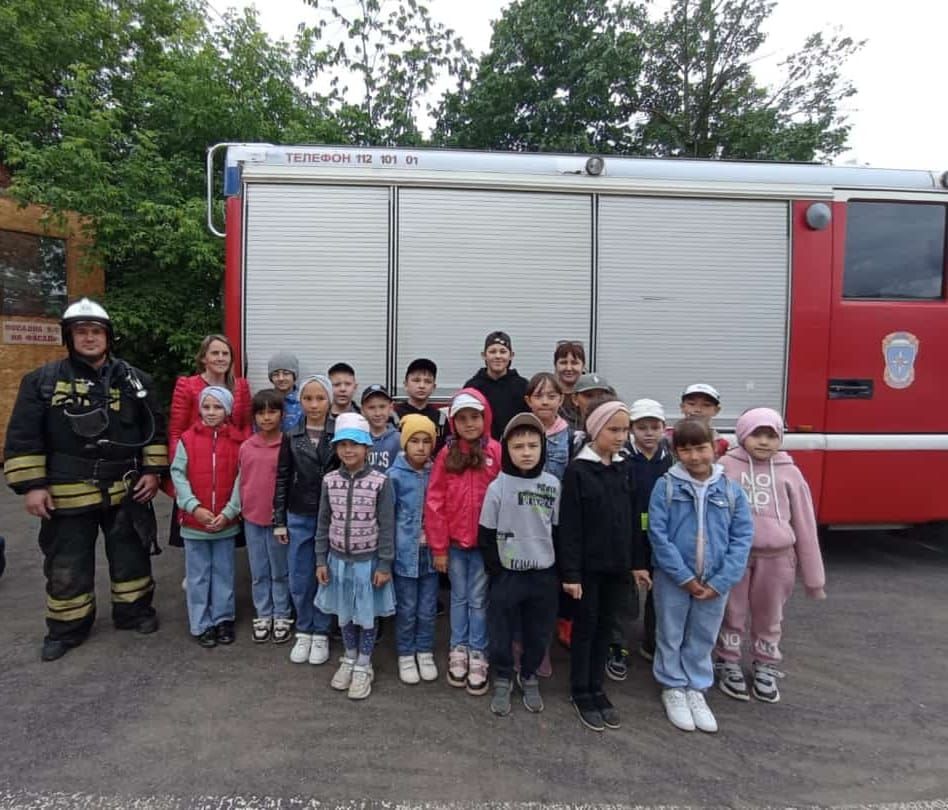 Экскурсия в пожарно-спасательную часть