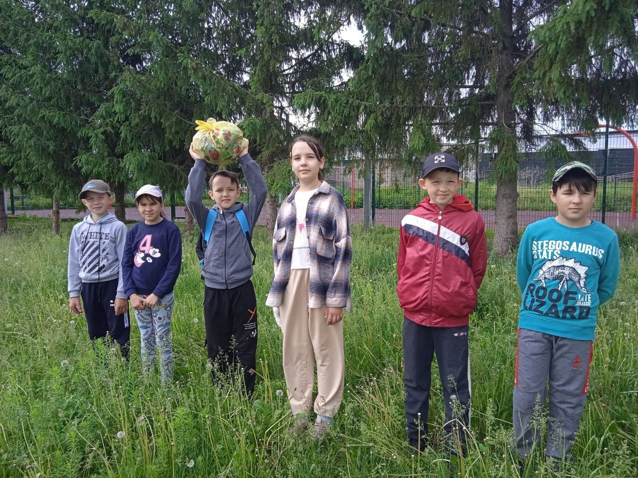 Балыклы башлангыч мәктәбе укучылары «хәзинә» эзләгән