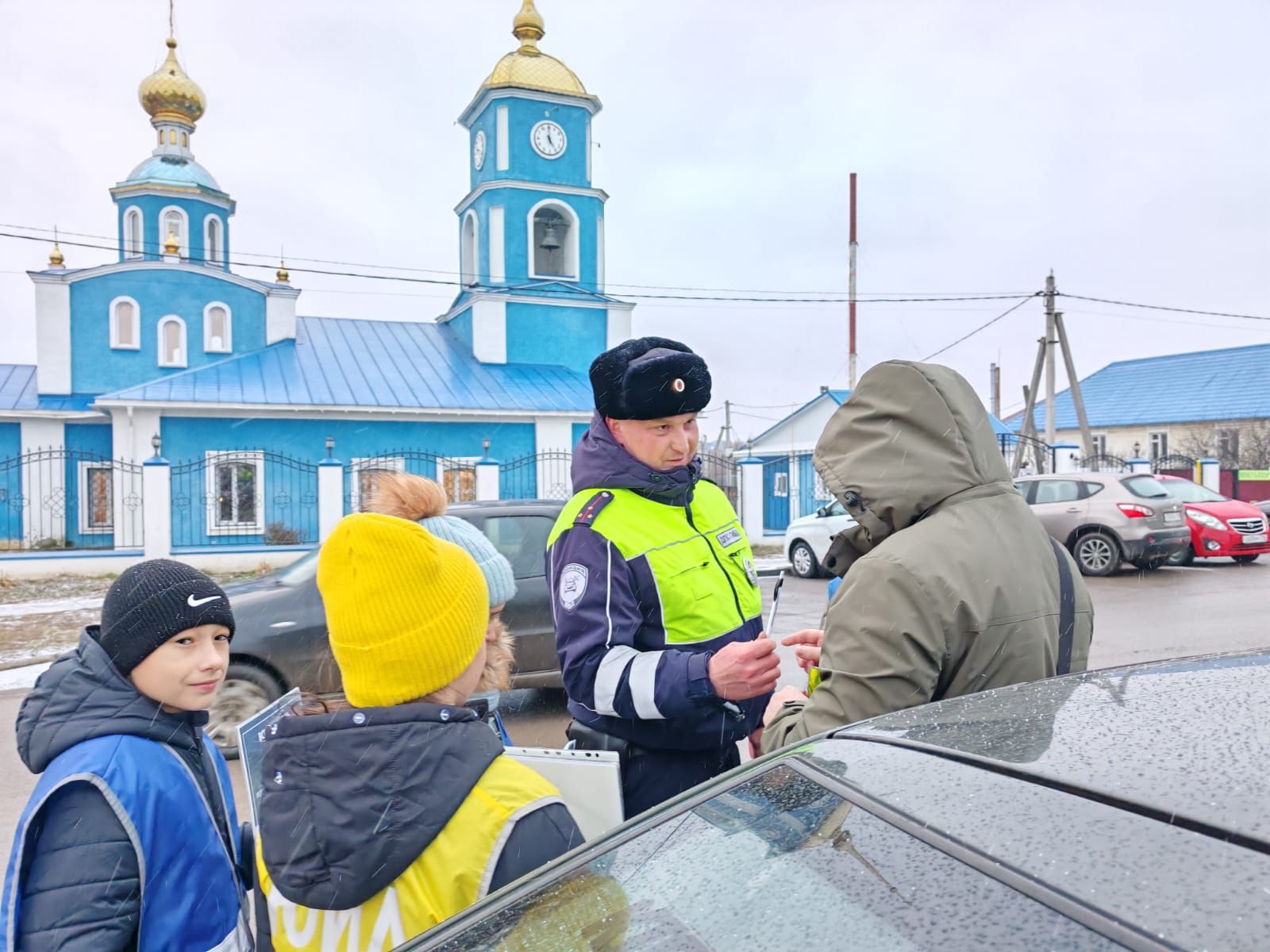 Провели акцию «День памяти жертв ДТП»