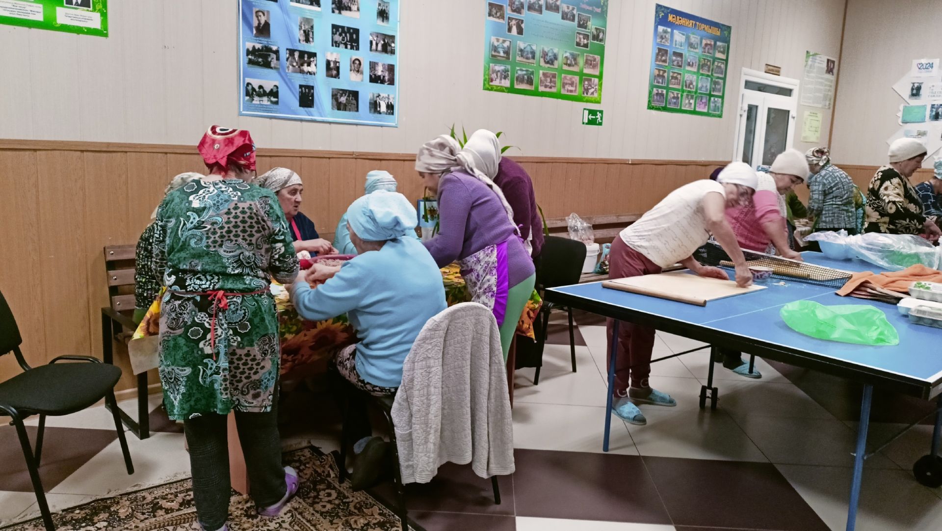 Хәрби хезмәттә булган егетләргә пилмән ясыйлар