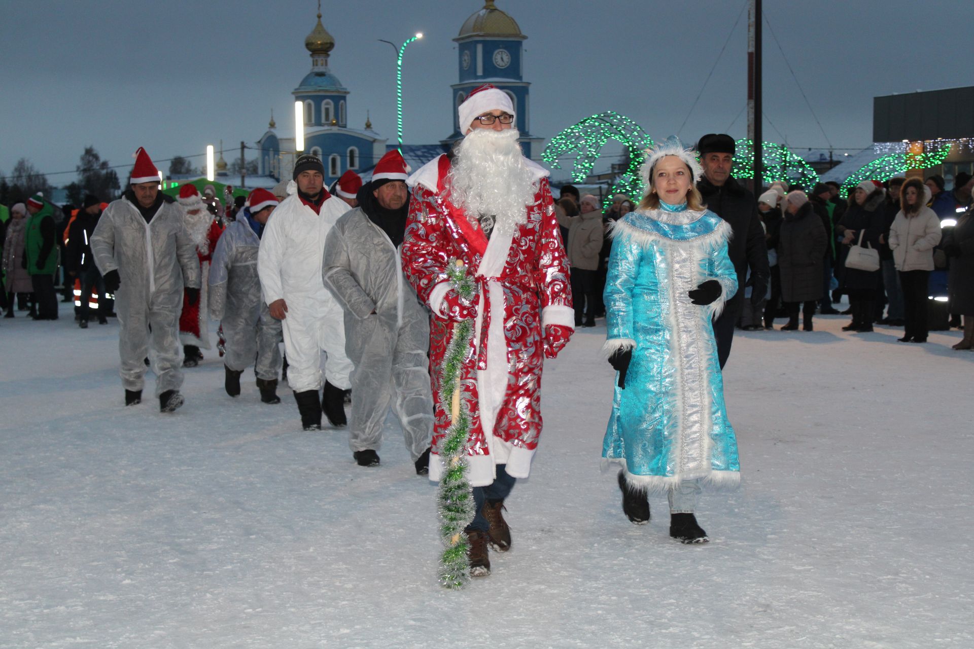 Теләчедә чыршы утлары кабынды