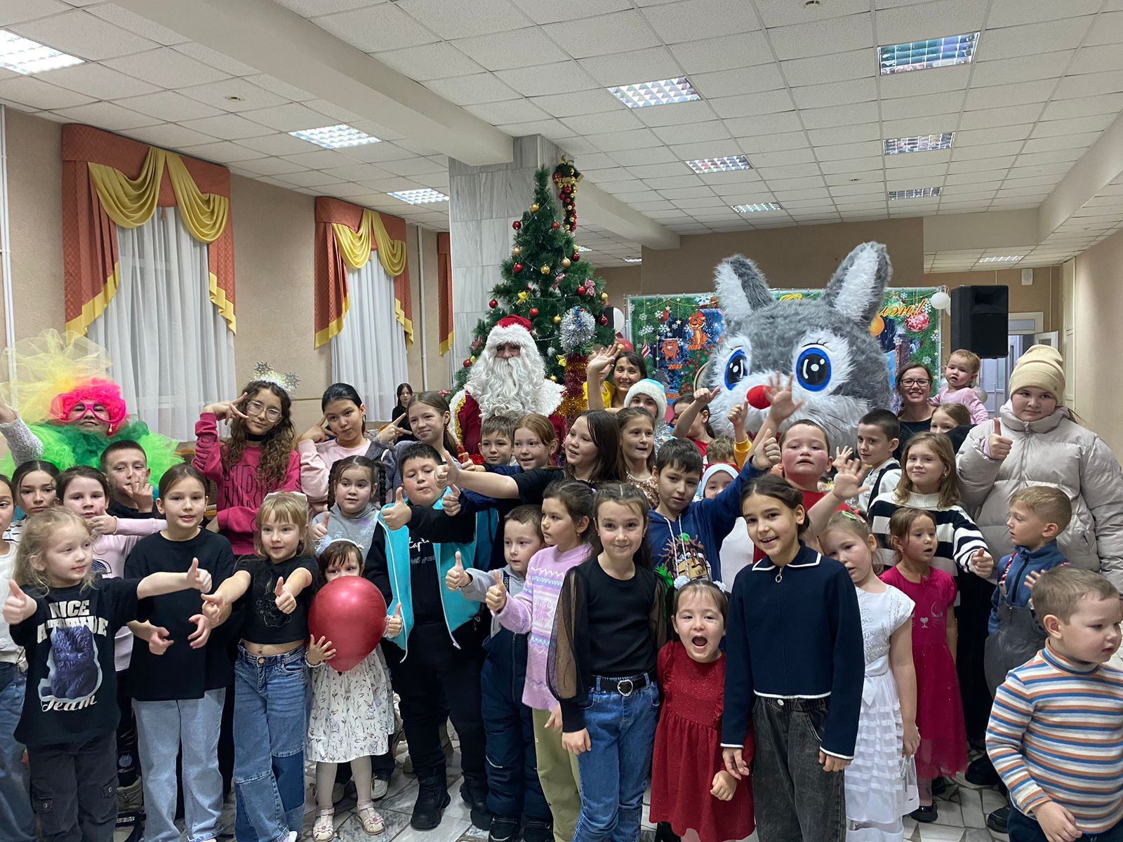 Район мәдәният йортында күңелле чара узды