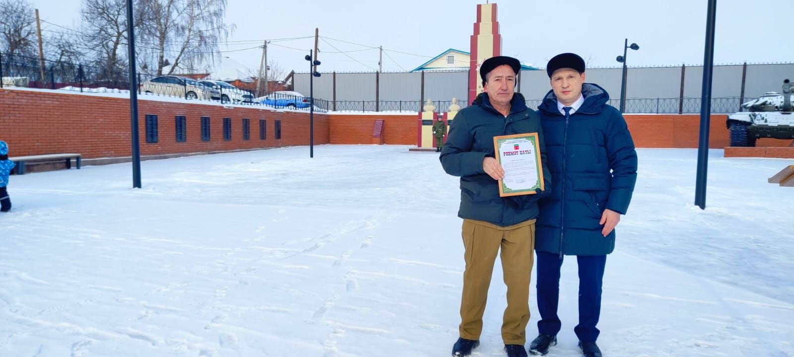 Үзәк ял паркында  Әфган сугышы һәм Совет гаскәрләренең Әфганстаннан чыгарылуына 36 ел тулу уңаеннан митинг үтте