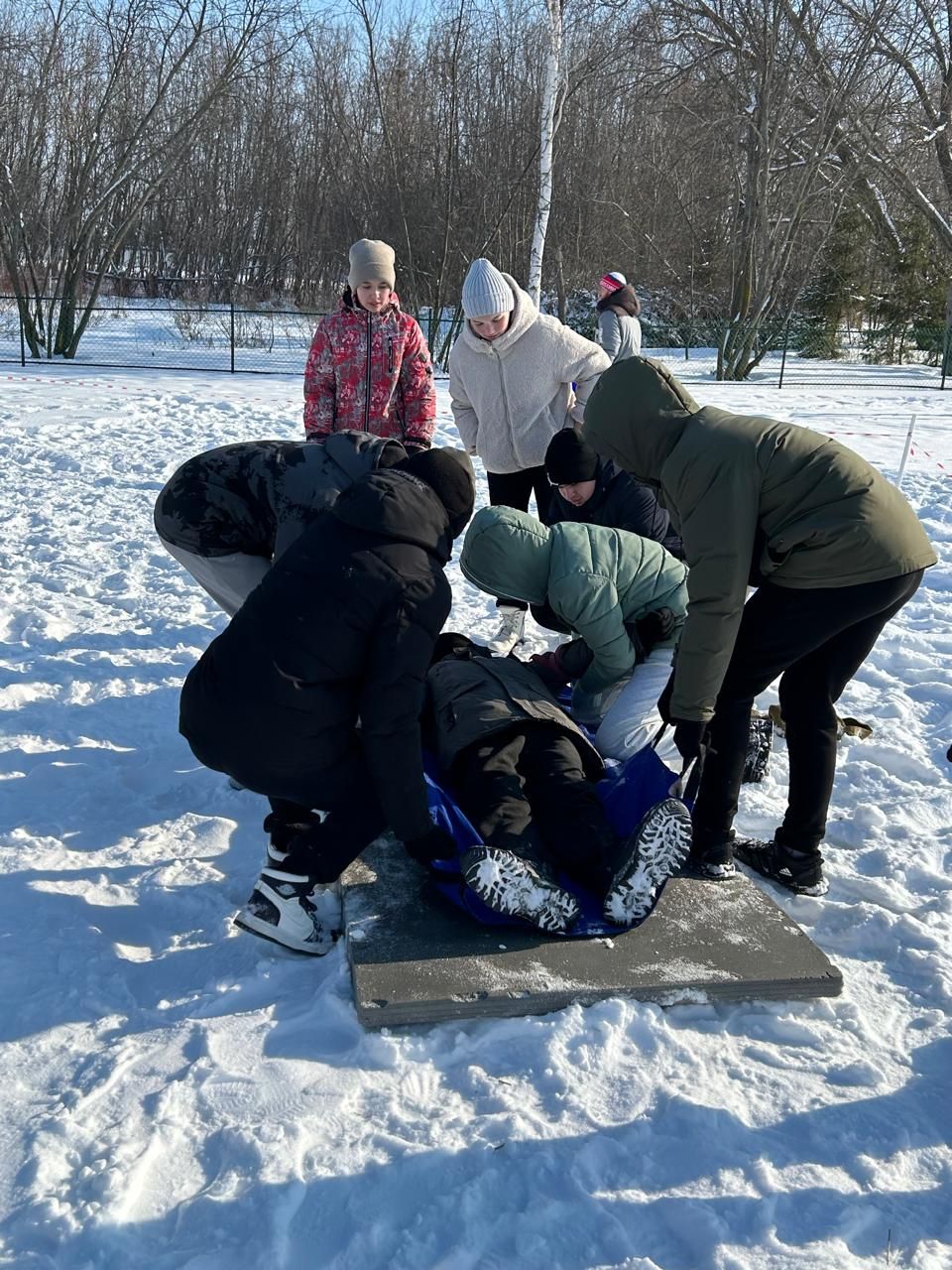 Бөтенроссия  хәрби-патриотик  «Зарница  2.0» уеннарының  муниципаль этабы үткәрелде