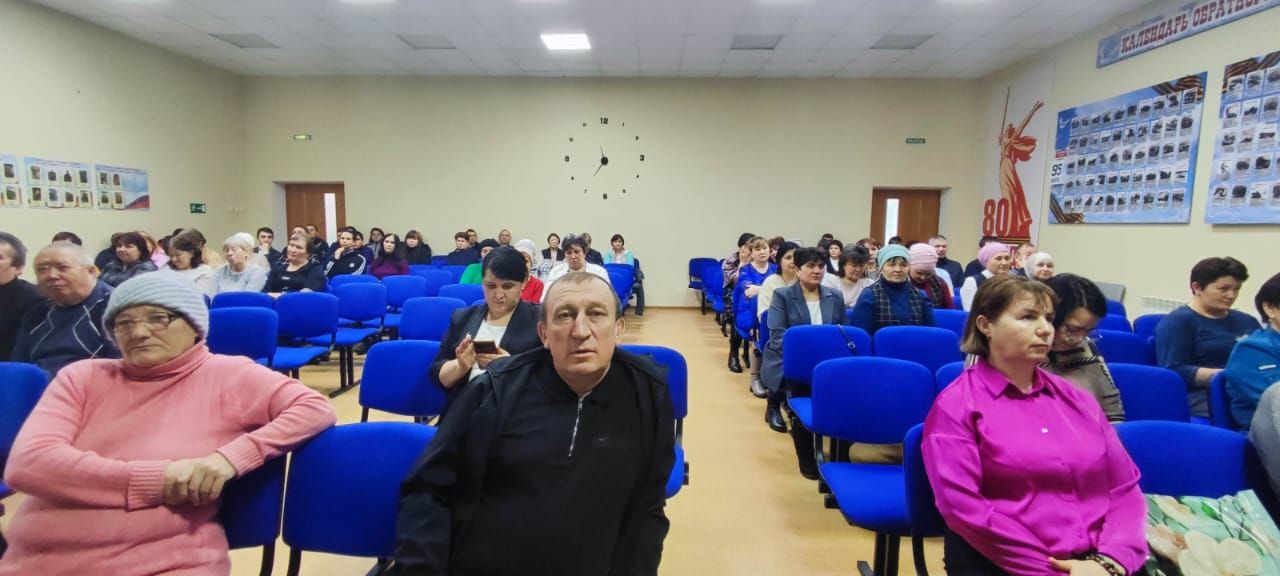 Үзәк җирлегендә хисап җыелышы узды