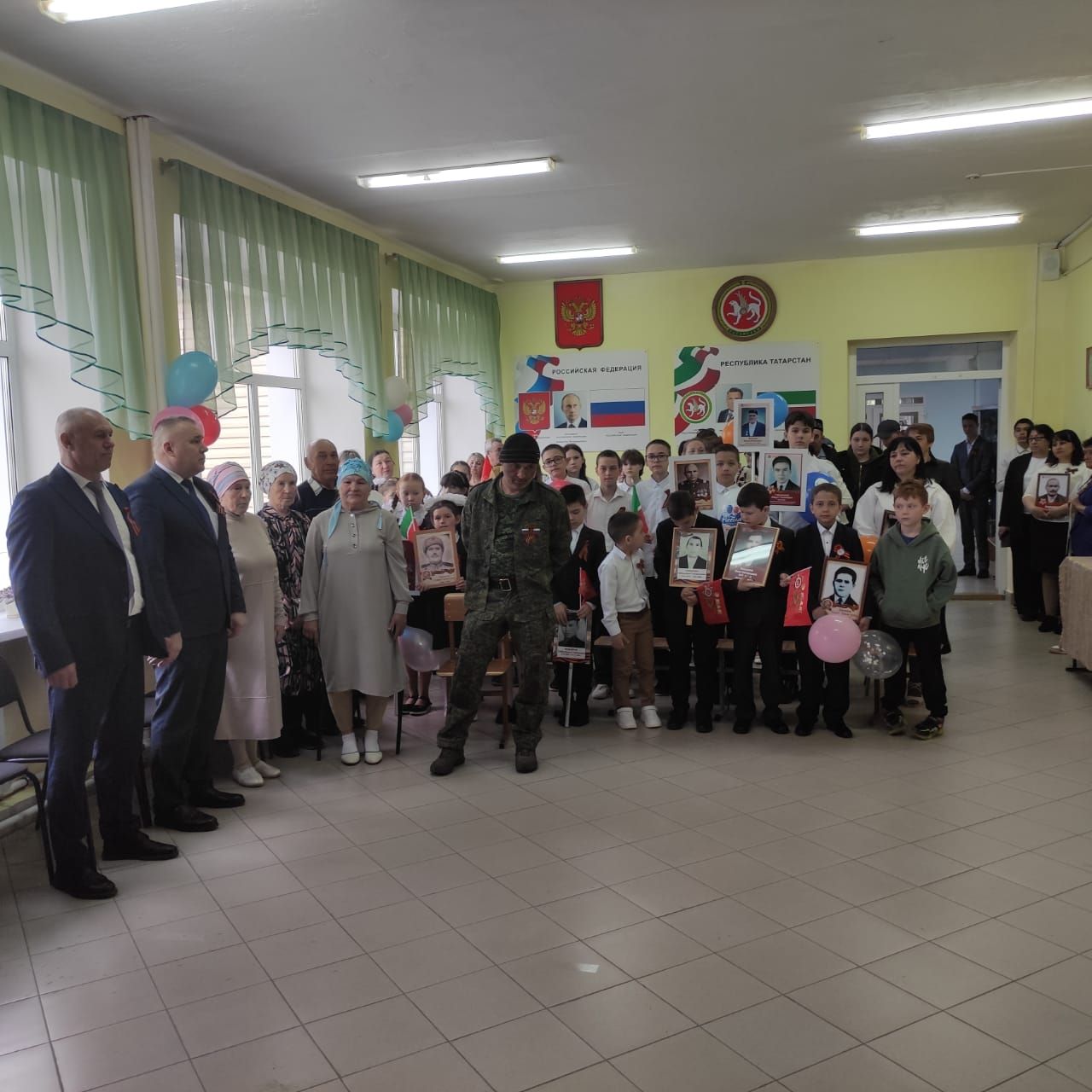 Олы  Нырсы  авылында  Җиңү  көне  уңаеннан  оештырылган  чара матур узды
