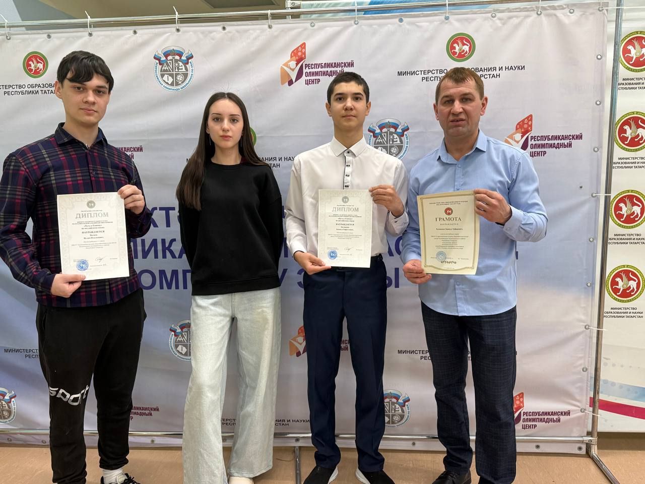 «Олимпка юл» республика олимпиадасының йомгаклау этабында катнаштылар