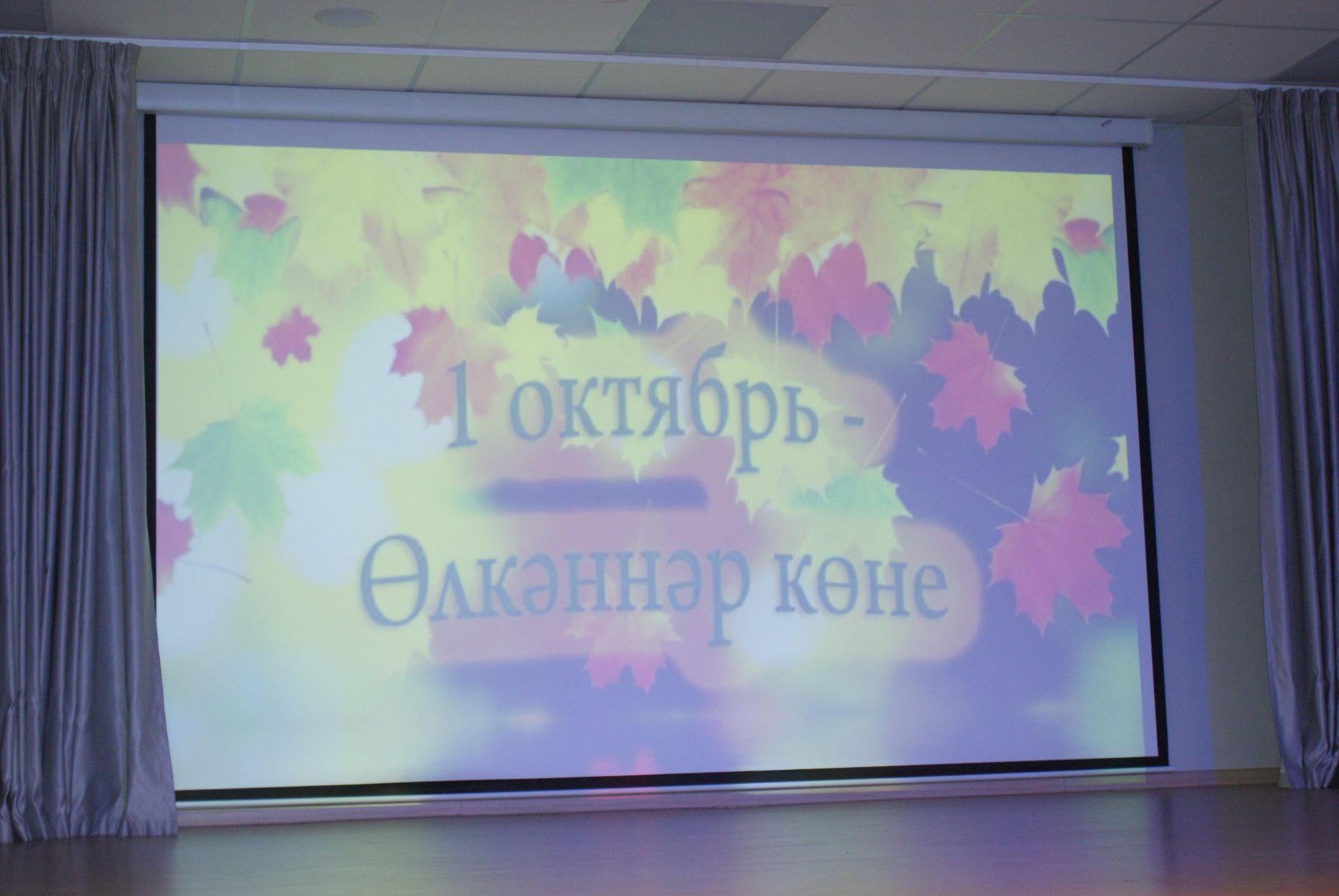 Теләчедә, Өлкәннәр көне уңаеннан,  бәйрәм чарасы узды