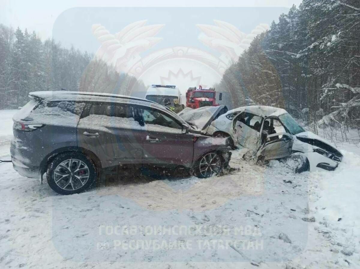 Юл - транспорт һаләкәтендә ир белән хатынның гомере өзелгән