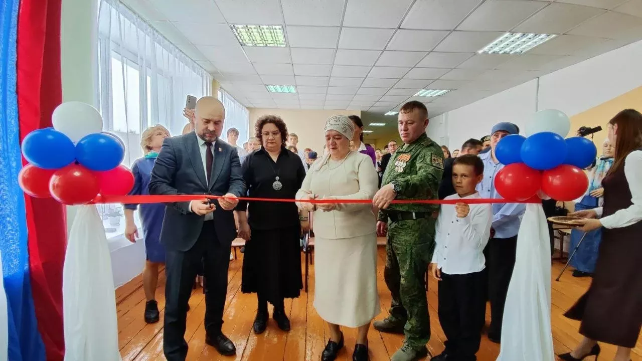 Олы Мишә урта мәктәбендә Герой партасын ачу чарасы булды