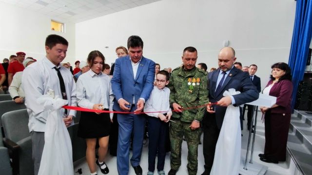 Теләче мәктәбендә Герой партасы ачылды