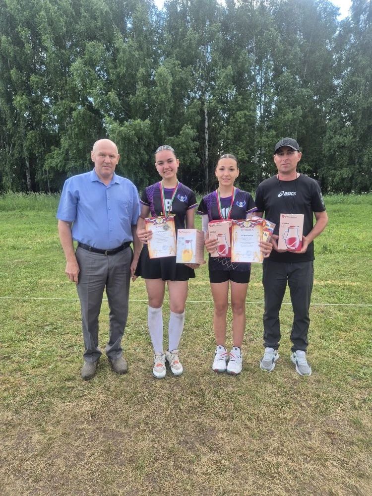 Теләчедә пляж волейболы буенча район беренчелеге узды