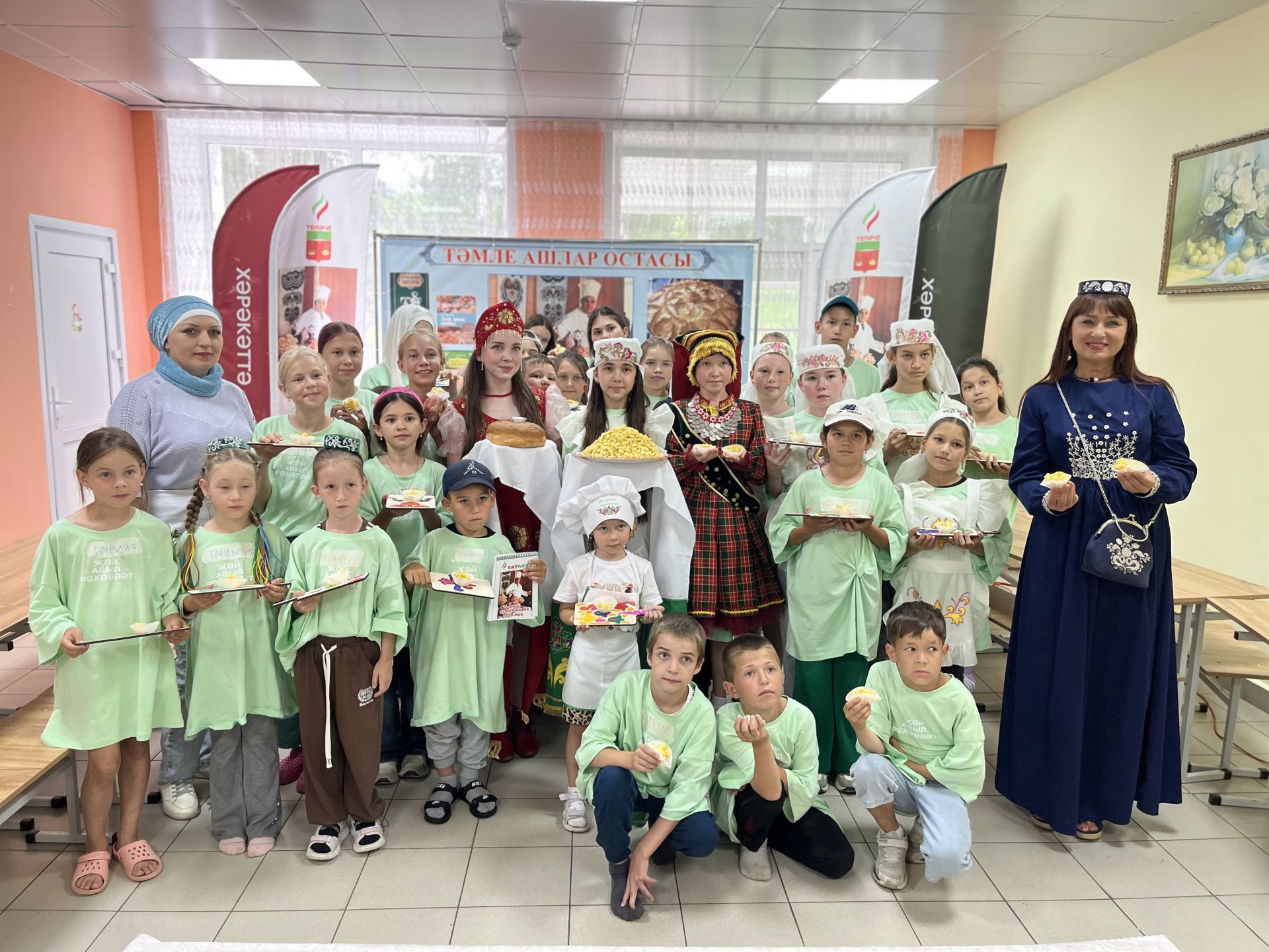 Олы Нырсыда  «Милли кухня традицияләрен торгызу — мәдәни күптөрлелеккә юл» осталык дәресе узды