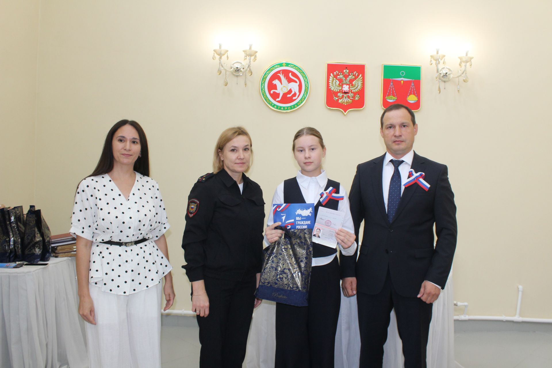 Паспортлы булдылар