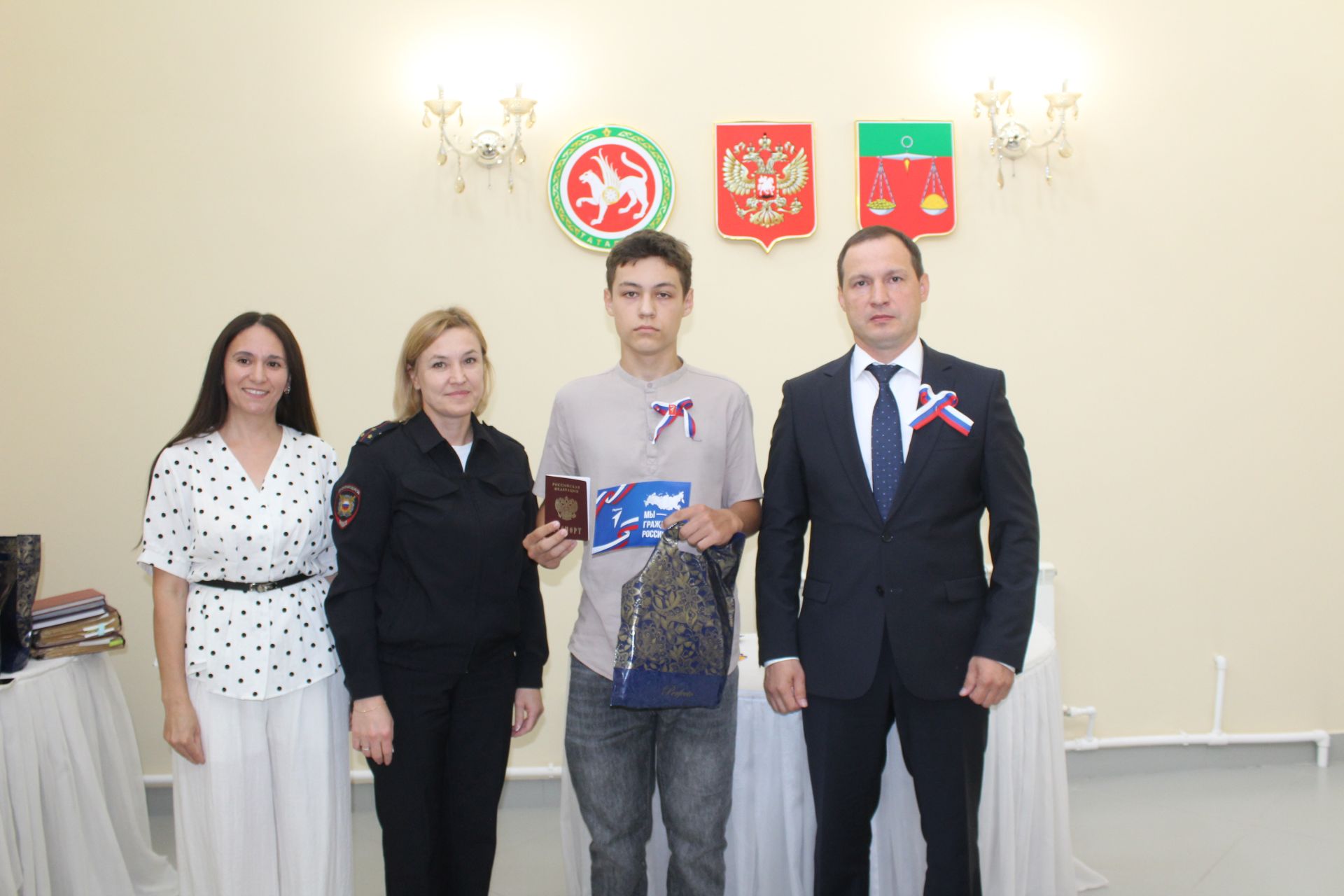Паспортлы булдылар