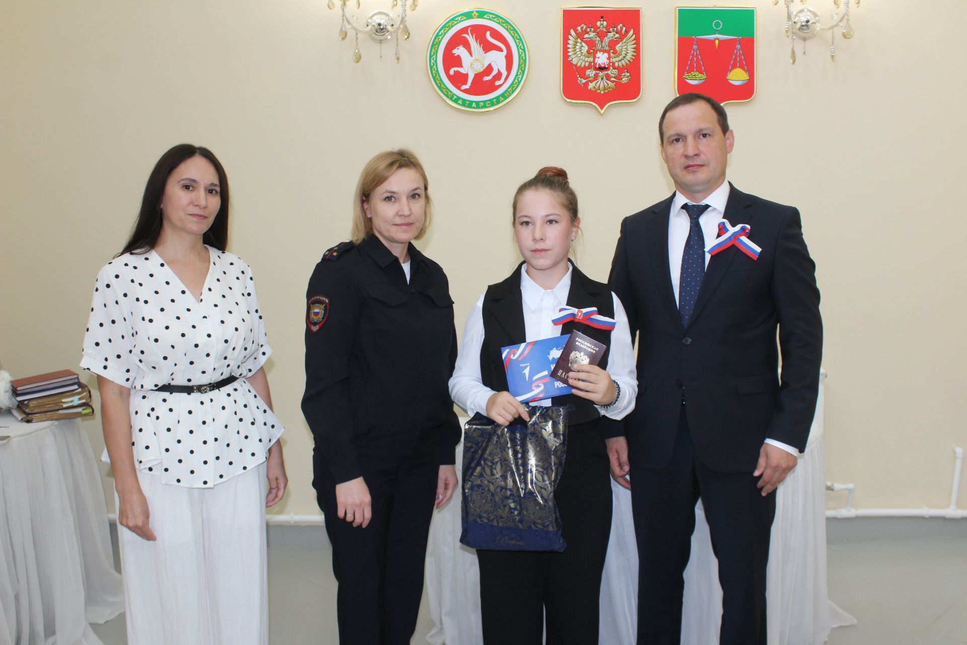 Паспортлы булдылар