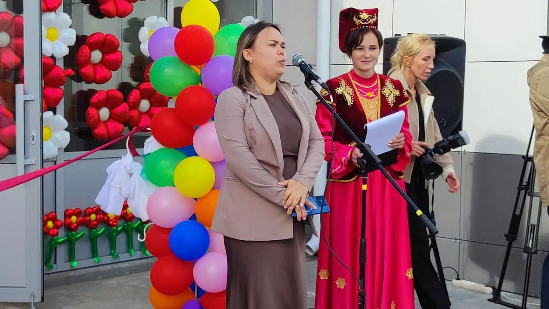 Үзәк бистәсендә балалар бакчасы ачылды