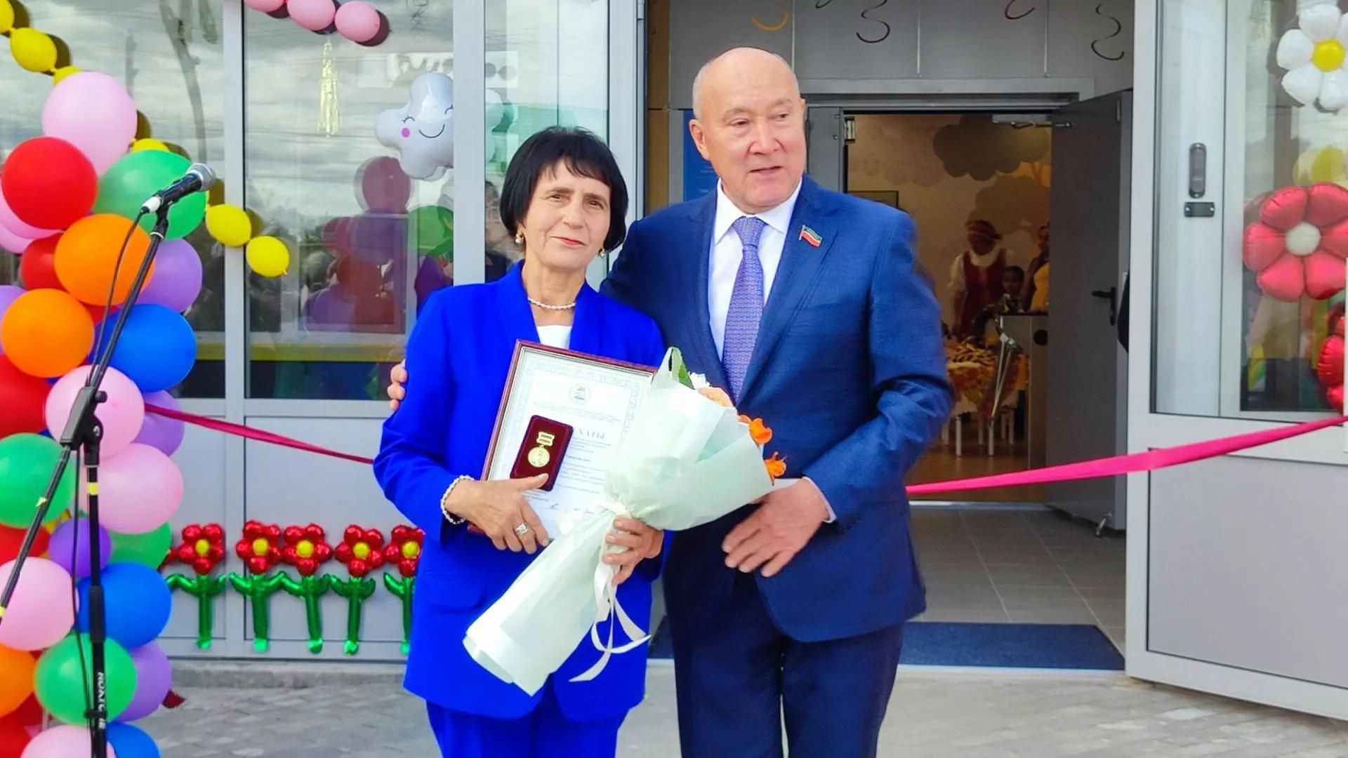 Үзәк бистәсендә балалар бакчасы ачылды