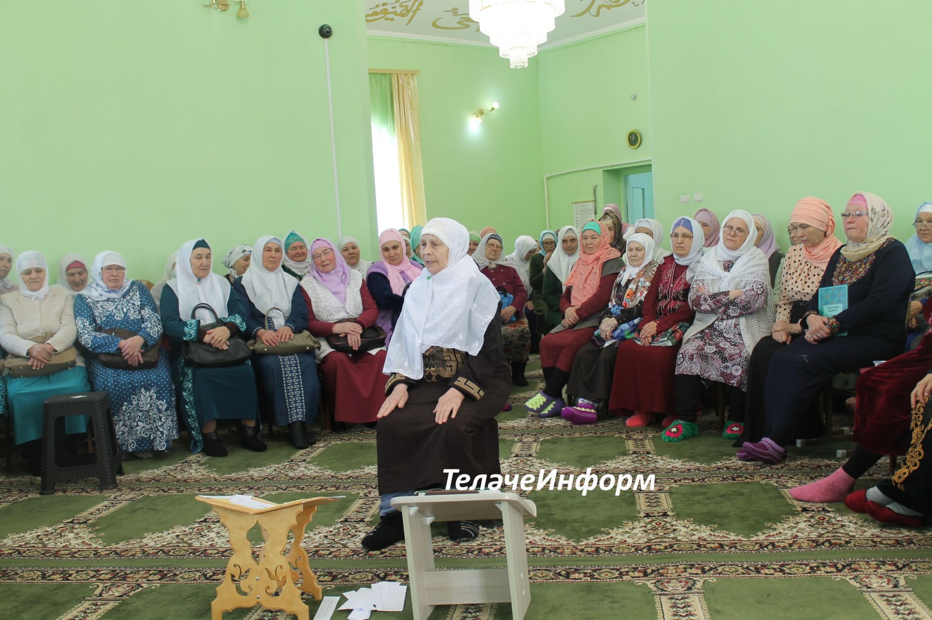 Теләче авылының "Ихлас" мәчетендә "Коръән уку" бәйгесе узды