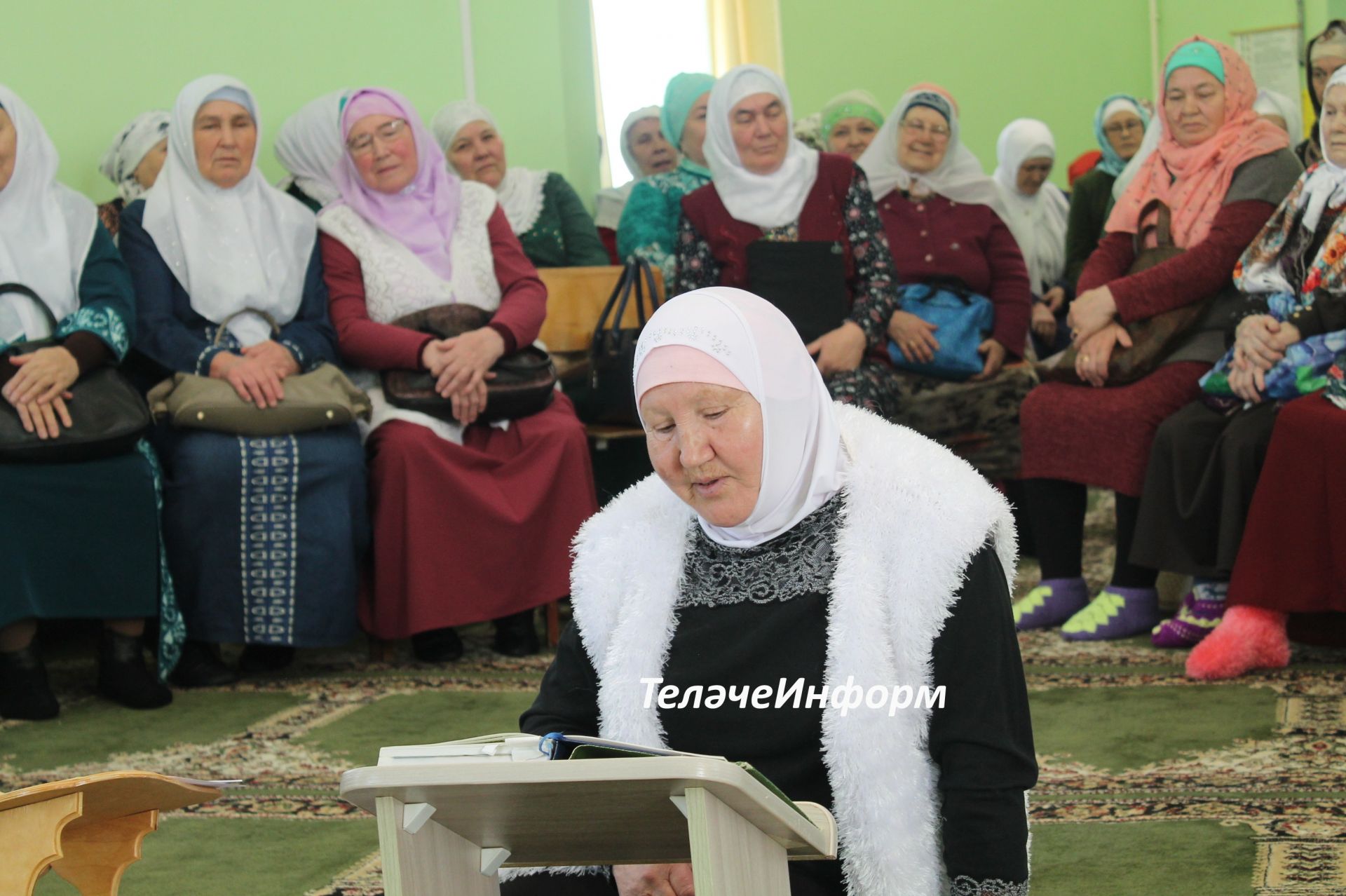 Теләче авылының "Ихлас" мәчетендә "Коръән уку" бәйгесе узды