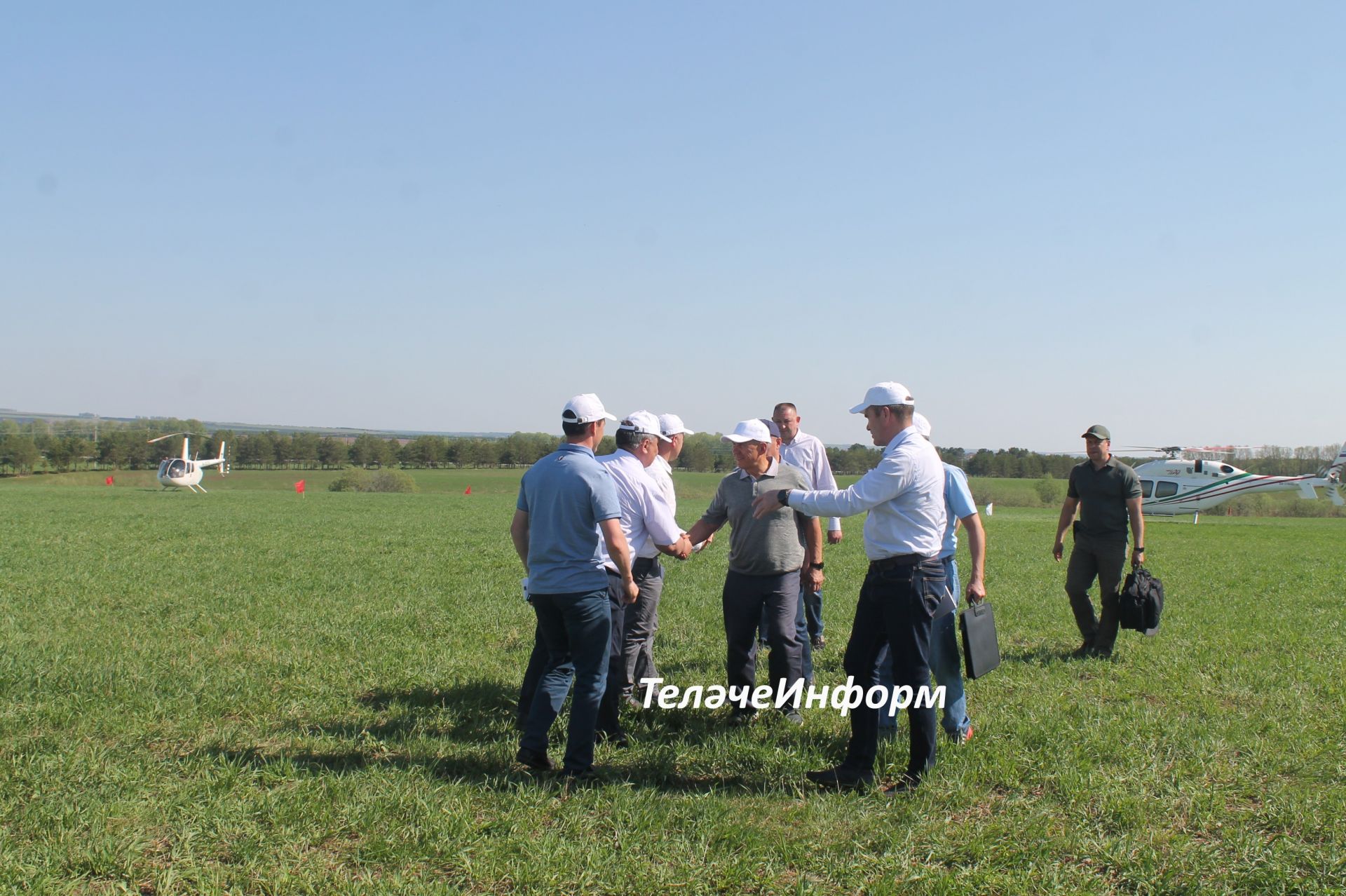 Теләчегә президент килде