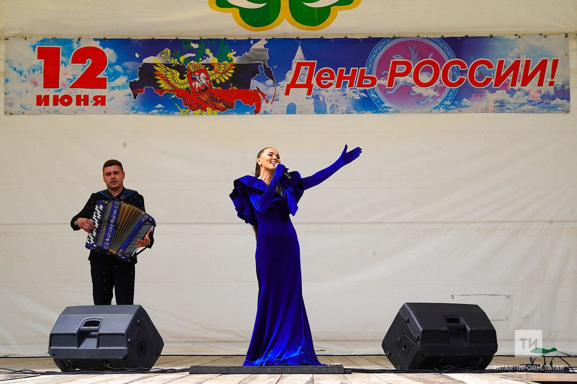 Теләчедә узган Гүзәл Уразова белән Илдар Хәкимов концертыннан фоторепортаж