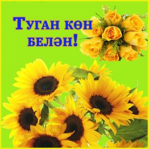 Теләчедә гомер итүче Хәкимова Фирдәгөл Әскәр кызының туган көне