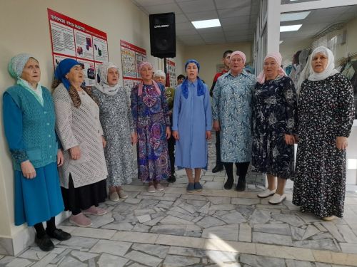 Өлкәннәр декадасы уңаеннан Олы Мәтәскә авылы мәдәният йортында чара узды