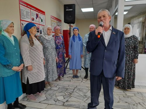 Өлкәннәр декадасы уңаеннан Олы Мәтәскә авылы мәдәният йортында чара узды