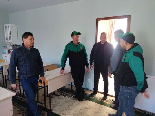 Авылларда булдылар