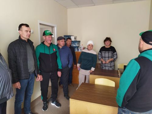 Авылларда булдылар