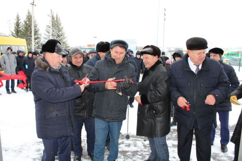 Районда автотранспорт базасы ачылды