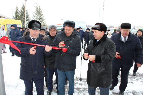 Районда автотранспорт базасы ачылды