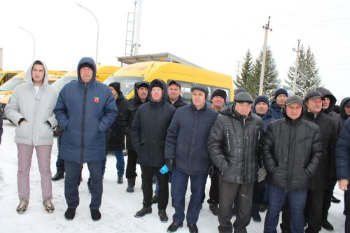 Районда автотранспорт базасы ачылды