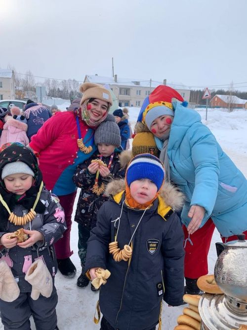 Балалар бакчасында күңелле Масленица!