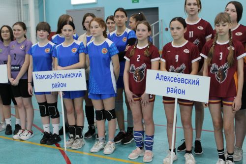 Волейбол мәйданчыгында кызу