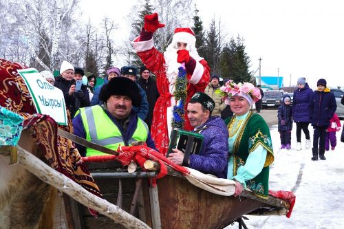 Теләче районы Олы Нырсы авылында узган Нәүрүз бәйрәменнән  фоторепортаж