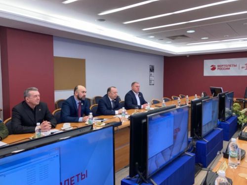Казан вертолет заводы  җитәкчелеге белән очраштылар