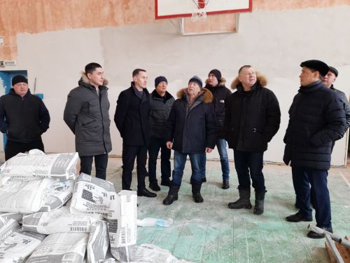 Районда күп кенә төзелеш объектларында тулы көченә эш кайный