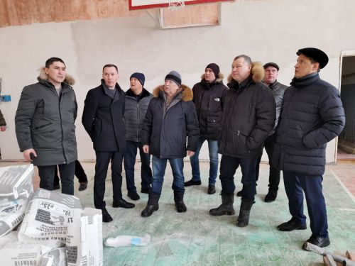 Районда күп кенә төзелеш объектларында тулы көченә эш кайный