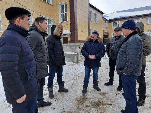 Районда күп кенә төзелеш объектларында тулы көченә эш кайный