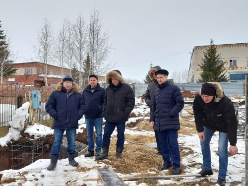 Районда күп кенә төзелеш объектларында тулы көченә эш кайный
