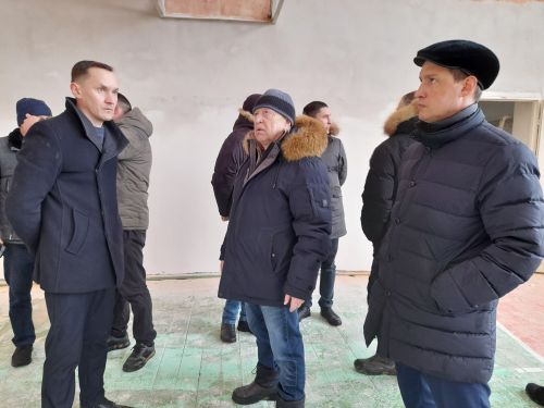 Районда күп кенә төзелеш объектларында тулы көченә эш кайный