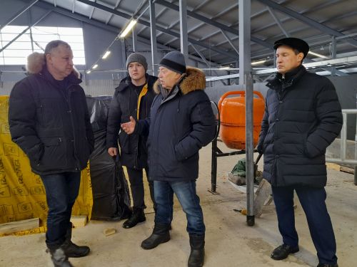 Районда күп кенә төзелеш объектларында тулы көченә эш кайный