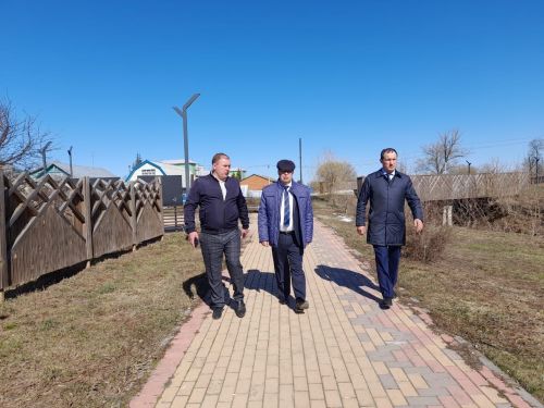Башкарасы эшләрне барладылар