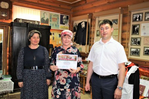 “Музейный десант” район бәйгесендә катнашучыларны бүләкләү тантанасы узды