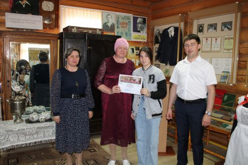“Музейный десант” район бәйгесендә катнашучыларны бүләкләү тантанасы узды