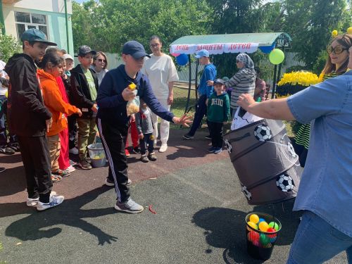 Социаль ярдәм бүлеге белгечләре балаларны яклау көненә багышланган чара үткәрде
