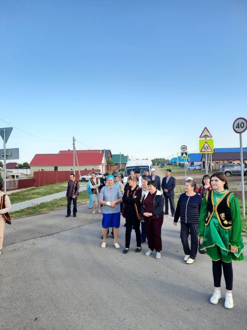 Теләче авылында бирнә җыйдылар